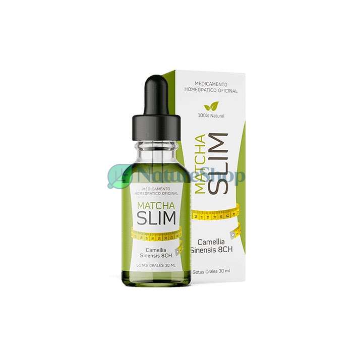 Matcha Slim drops ☑ remedio para bajar de peso en Okanya