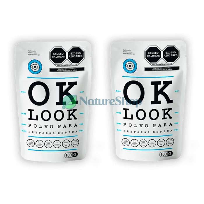 Ok Look powder ☑ producto para la salud ocular En Perú